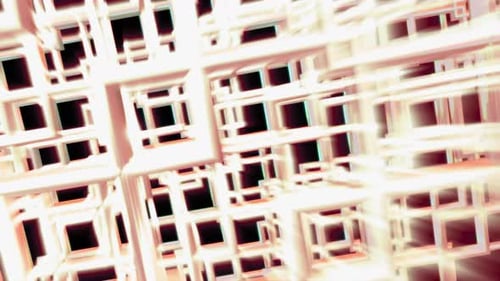3D-Netzwerklinien, beweglicher Hintergrund