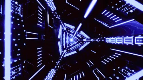 Futuristischer Science-Fiction-Wurmloch-Vortex-Hintergrund