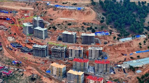 Multi-Story Residential Construction on Hillside
