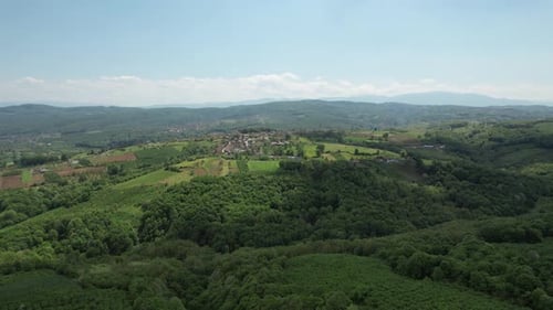 Countryside Near Village