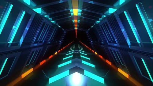 Technology Cool Machinery Tunnel Through