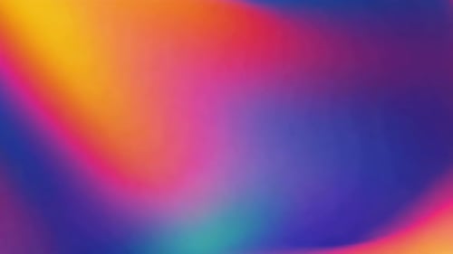 Vibrant Holographic Fluid Gradient Motion Background