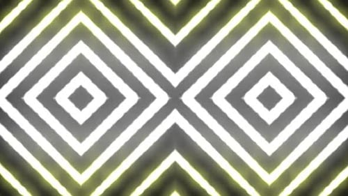 Abstract glowing border frames motion graphics background.