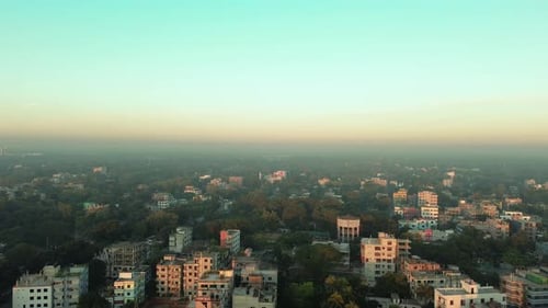 City View Drone Shot in bangladesh