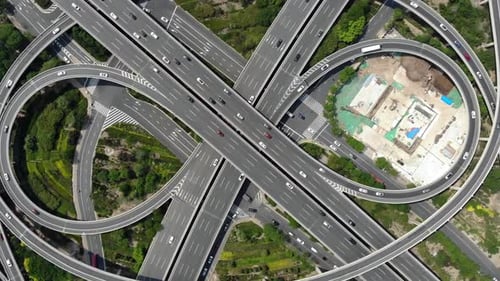 Road Intersection in China
