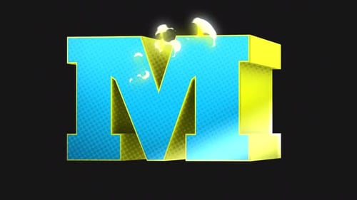 Dynamic Retro Pop Art 3D Logo Reveal