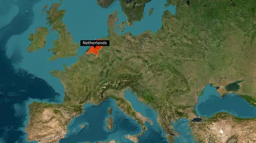Netherlands Map