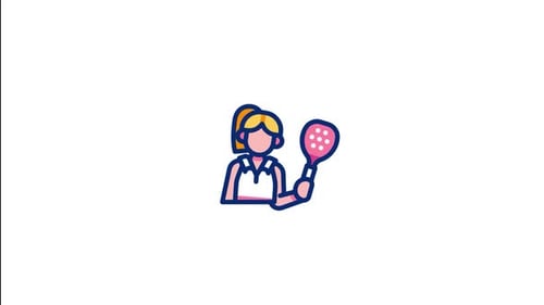 Padel Animated Icon
