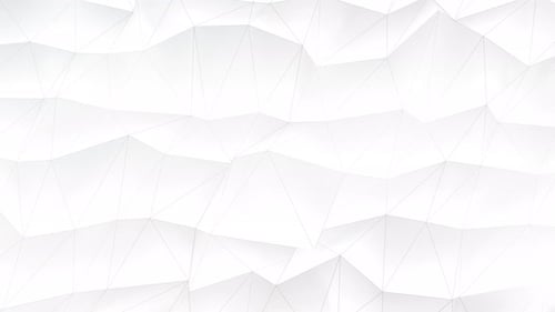 Clean White Abstract Geometric Polygons Background Loop