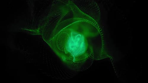 Magic green energy particles