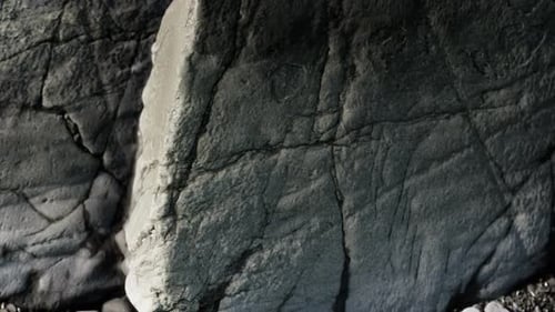 Close Up of Rocky Stones Formation