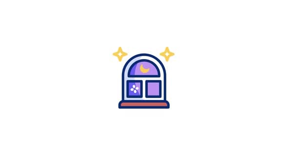 Animated Window Icon Day and Night Cycle, Elements Motion Graphics ft ...