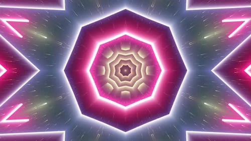Bright Space Glow Background