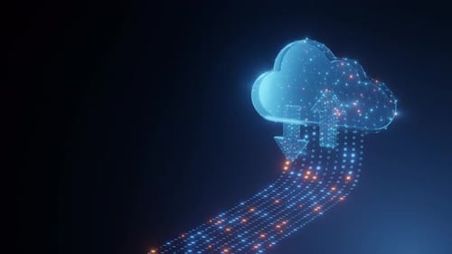 Cloud filaire avec concept de transfert de données binaires