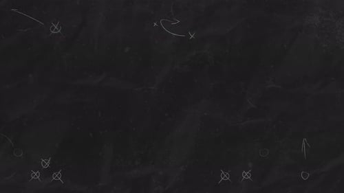 Game Time Collection: A background element of a black stop motion background with doodle design