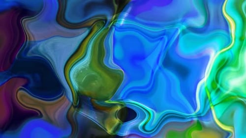 Abstract Marble Liquid Wave Background Animation