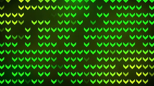 Animation mit leuchtendem Pfeil