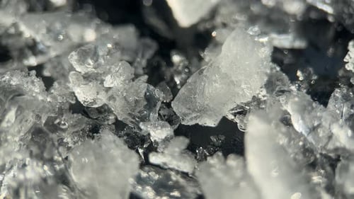 Small Chunks Of Melted Ice, Slider Shot