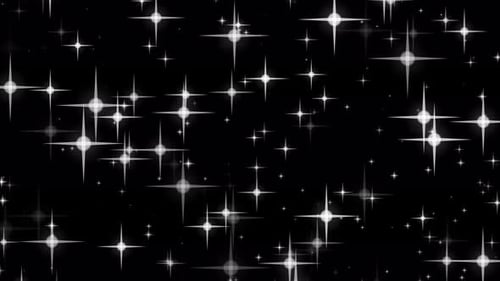 Fondo de luces con purpurina de partículas Loop V2