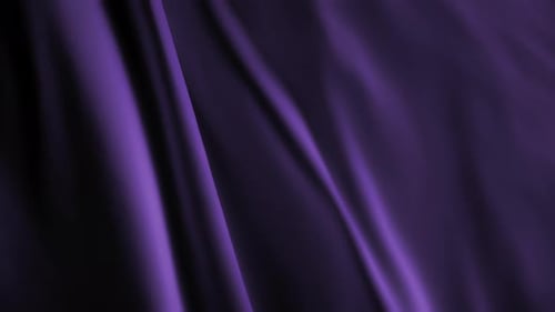 Flowing Purple Satin Sheet Abstract Background