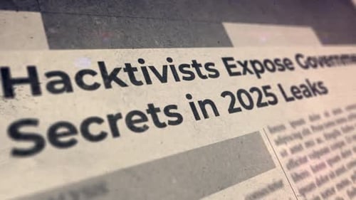 Hacktivistas expõem segredos do governo em vazamentos de 2025