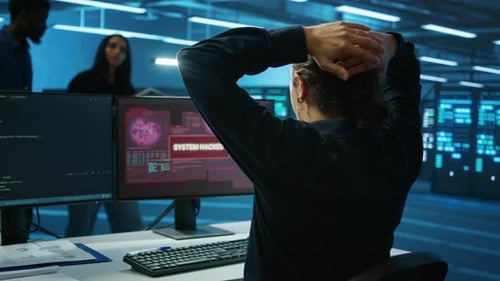 Admin in Server Hub Panicked By Valuable Data Threatened By Hacking Attack