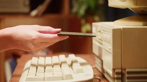 Using Diskette for Old Computer