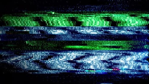 Digital Glitch Transition Reveal