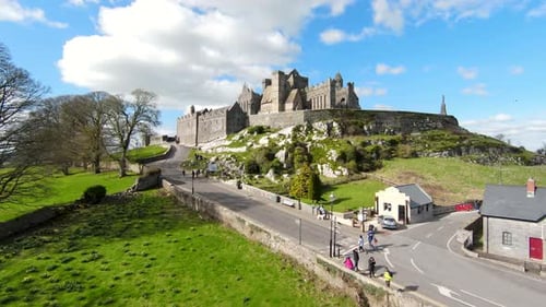 The Rock of Cashel in Ireland is an ancient site of immense historical significance. Located in Coun