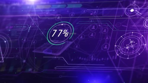 Digital Space with Servers and Crypto Assets