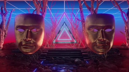 Neonlandschaft VJ Loop 07