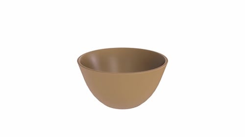 Modern Brown Bowl for Dining and Kitchen Use