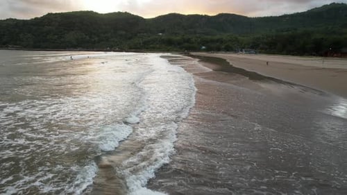 Sonnenuntergang am Meer