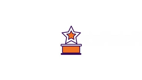 Cinema Award Icon animation