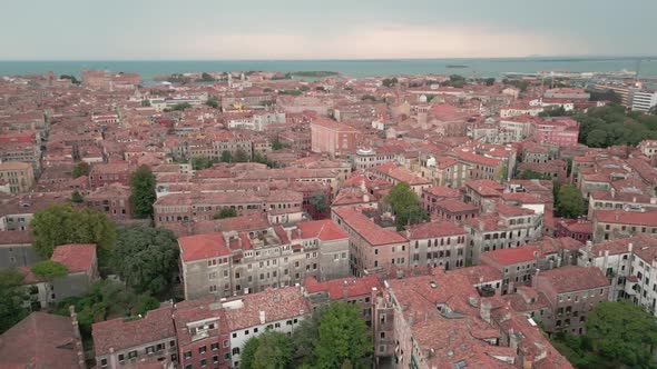 Cover for Cinematic Drone Shot of Venice Italy