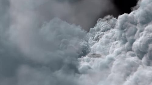 Clouds Transition on Alpha Channel