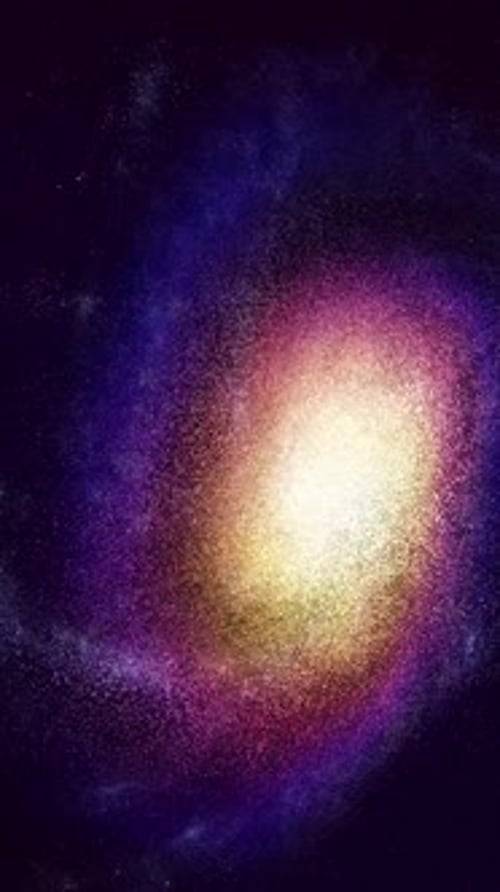 Colorful Spinning Galaxy Abstract Motion Background