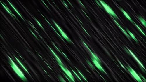 Limpe as linhas de luz verde sobre preto