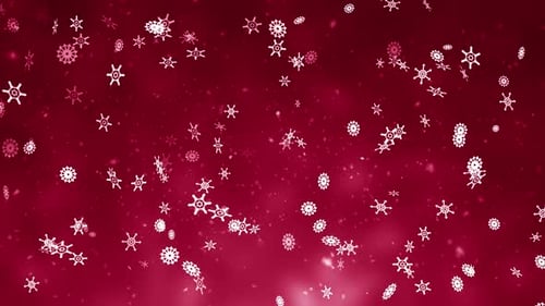 Christmas Snowflakes Background V3