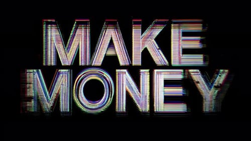 Animation Glitch : boucle de texte pour gagner de l'argent