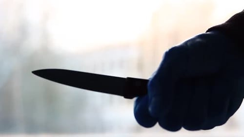 Perpared for Attack with Knife