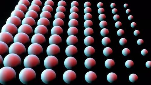 Big Small Circles Animated 4K