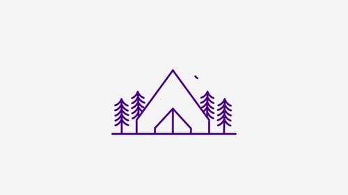 Animated Camp lcon