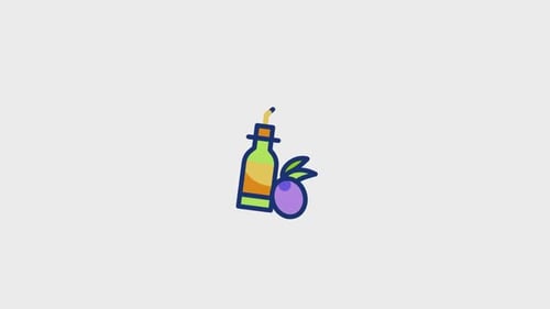 Olive Oil Animated Icon V2