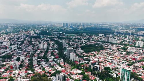 Guadalajara, Jalisco. Mexico. City Full Of Trees