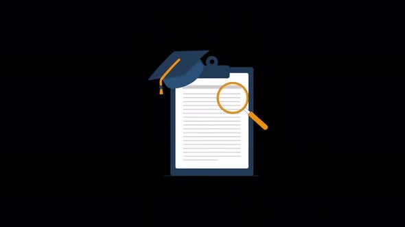 Animated Research Study Concept Animation Video - Transparent ...
