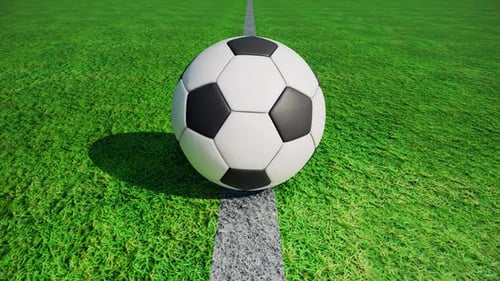 Soccer Ball Football Ball Rotation