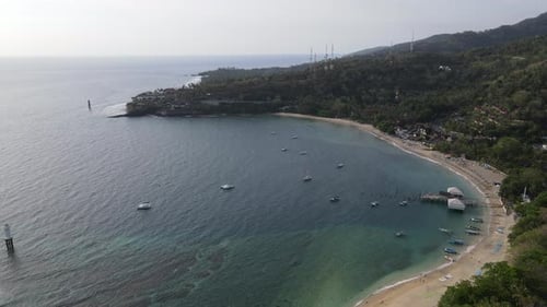 Aerial Beach Waves