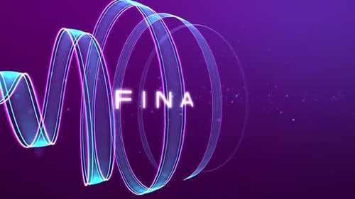 Finance Neon Text