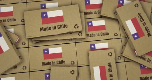 Made in Chile box pack production